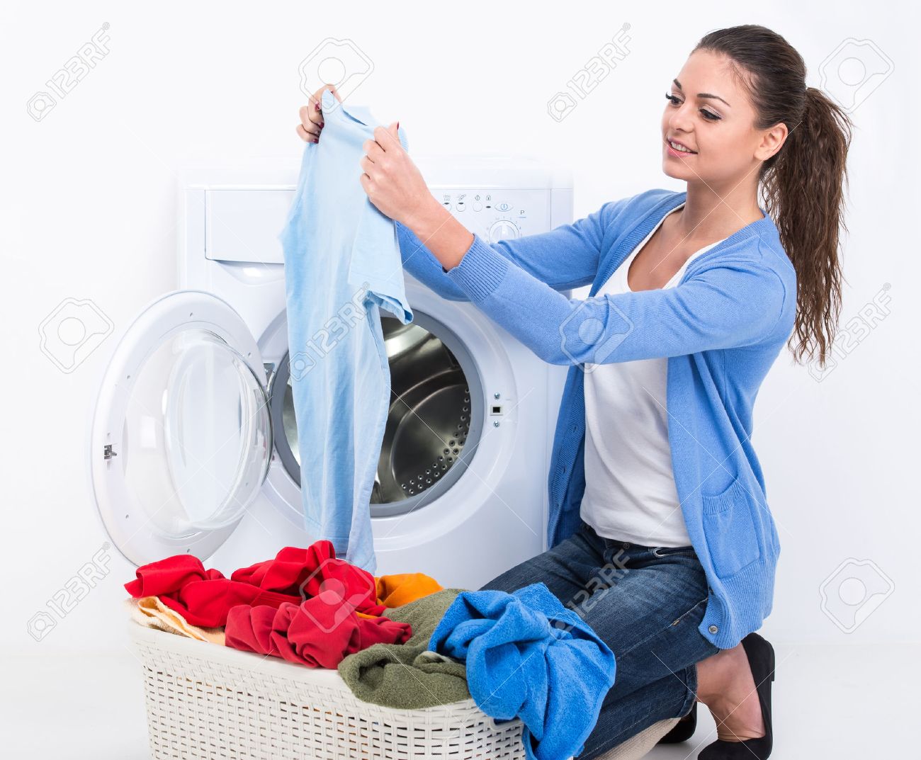 People Doing Laundry People Doing Laundry