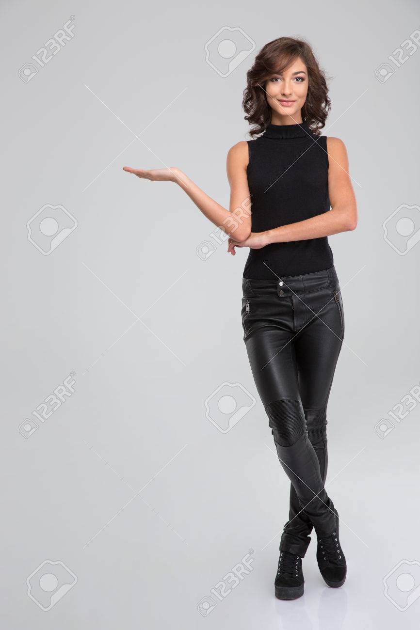 leather pants and top