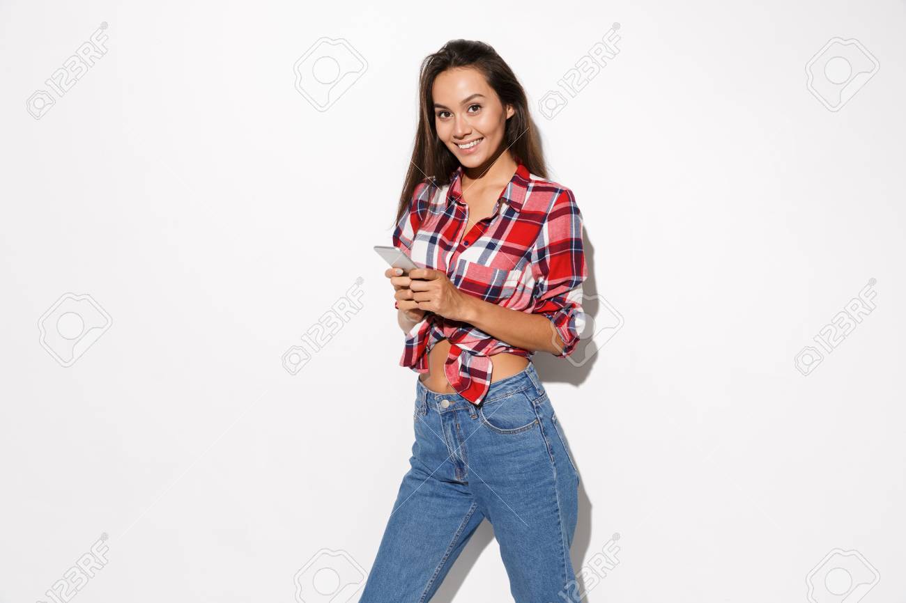 checkered shirt with jeans