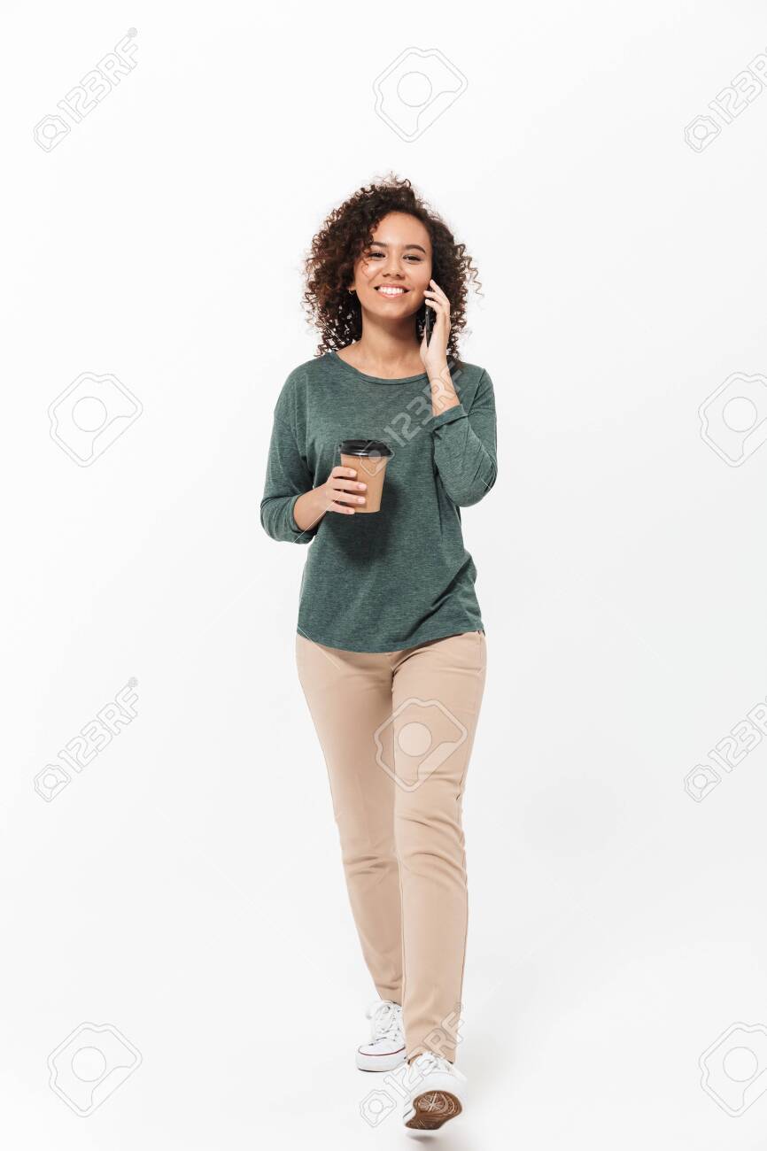 woman in casual clothes