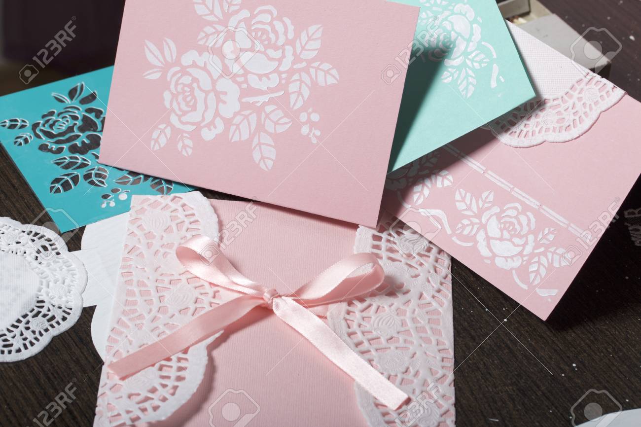 making greeting cards from paper cardboard and tape making greeting cards