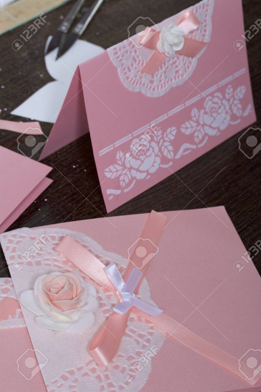 making greeting cards from paper cardboard and tape making greeting cards