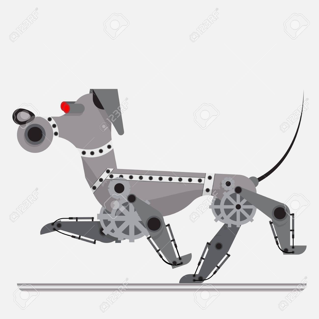 electronic robot dog