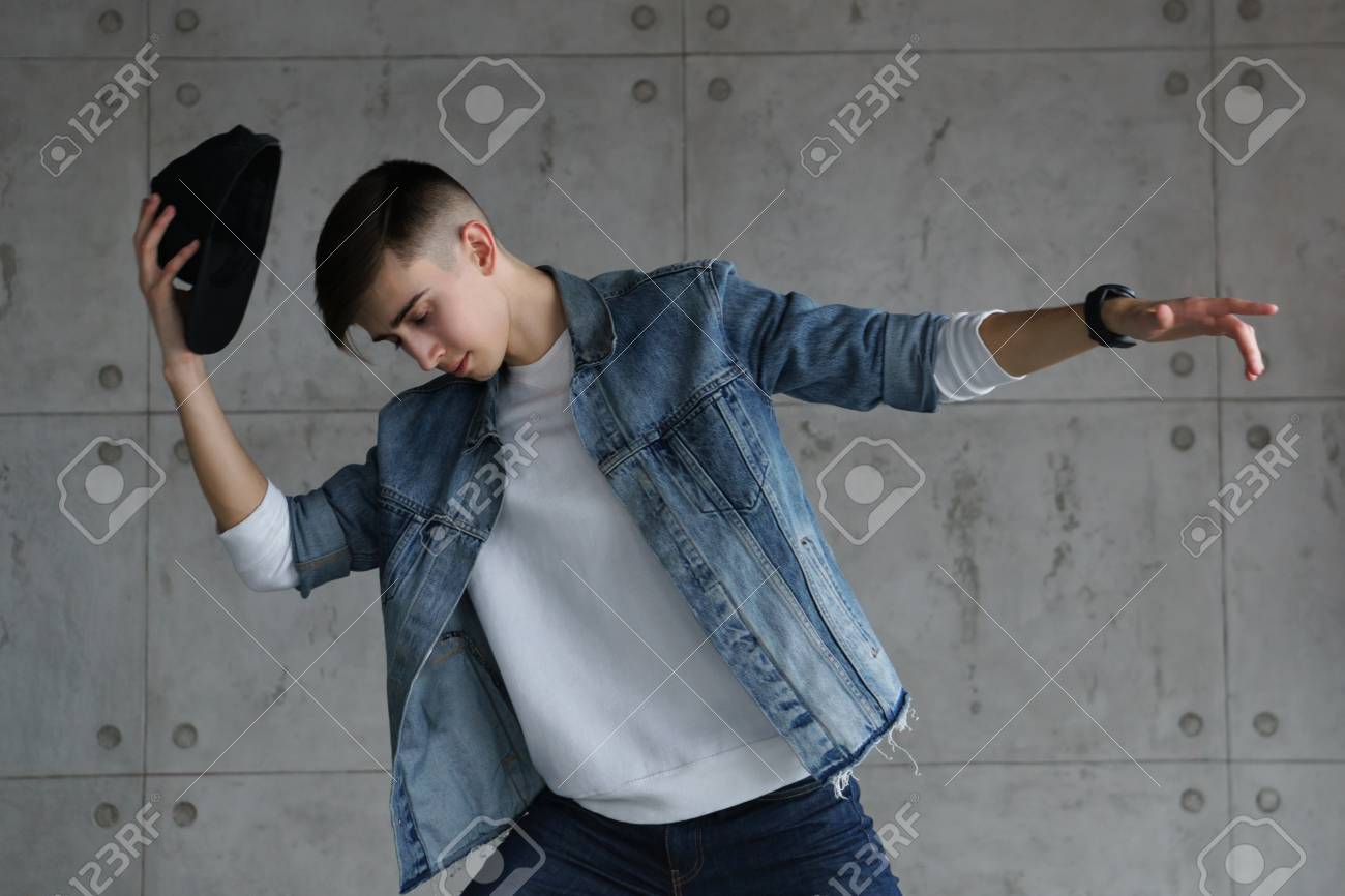 teenager denim jacket