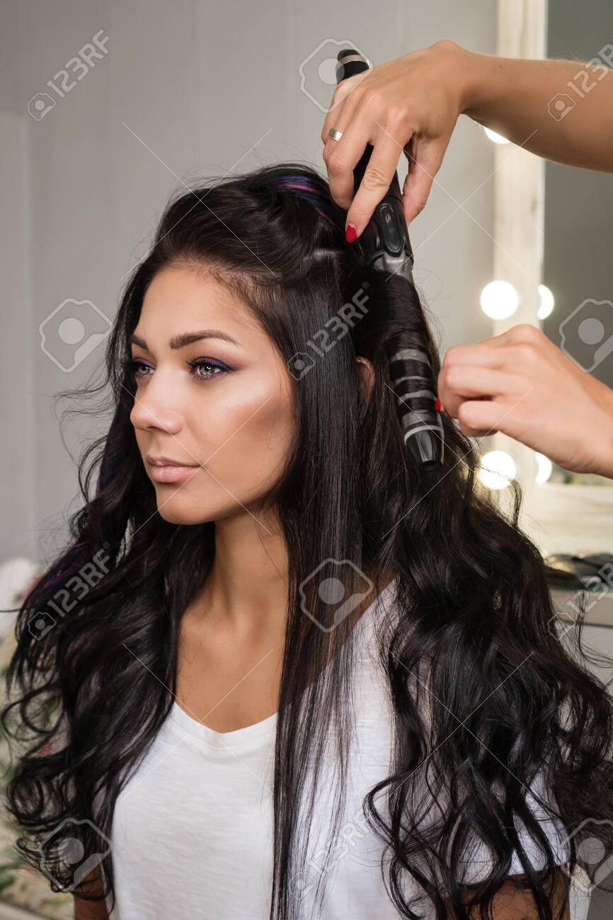 Hairdressing Services Creation Of Evening Hairstyles Fashionable