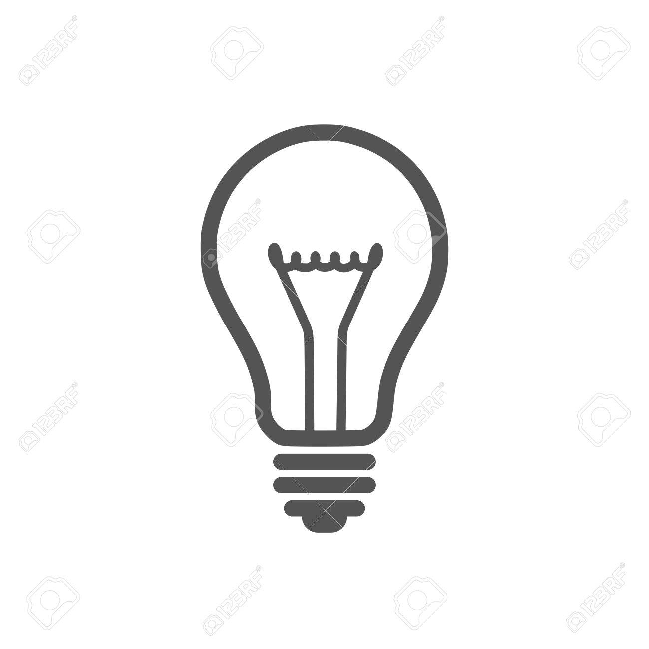 電球アイコン のイラスト素材 ベクタ Image
