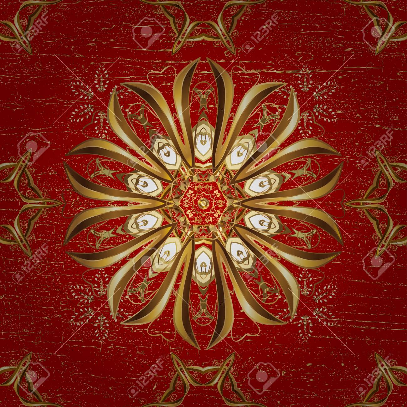 ornate decoration luxury royal and victorian concept vintage baroque floral design
