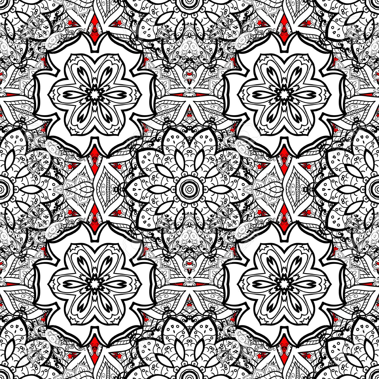 Fiocco Di Neve Dorato Semplice Senza Soluzione Di Continuità Disegno Astratto Avvolgimento Decorazione Simbolo Di Inverno Buon Natale Vacanza