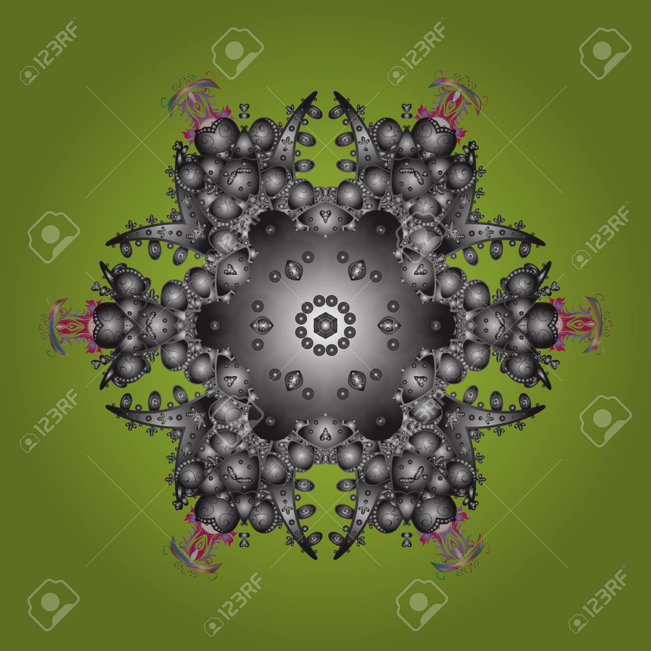 素敵な雪の結晶のアイコンです ベクトルの図 カラフルな背景に分離かわいい雪の結晶 Web の素敵な雪の結晶アイコンのシンプルなイラスト のイラスト素材 ベクタ Image