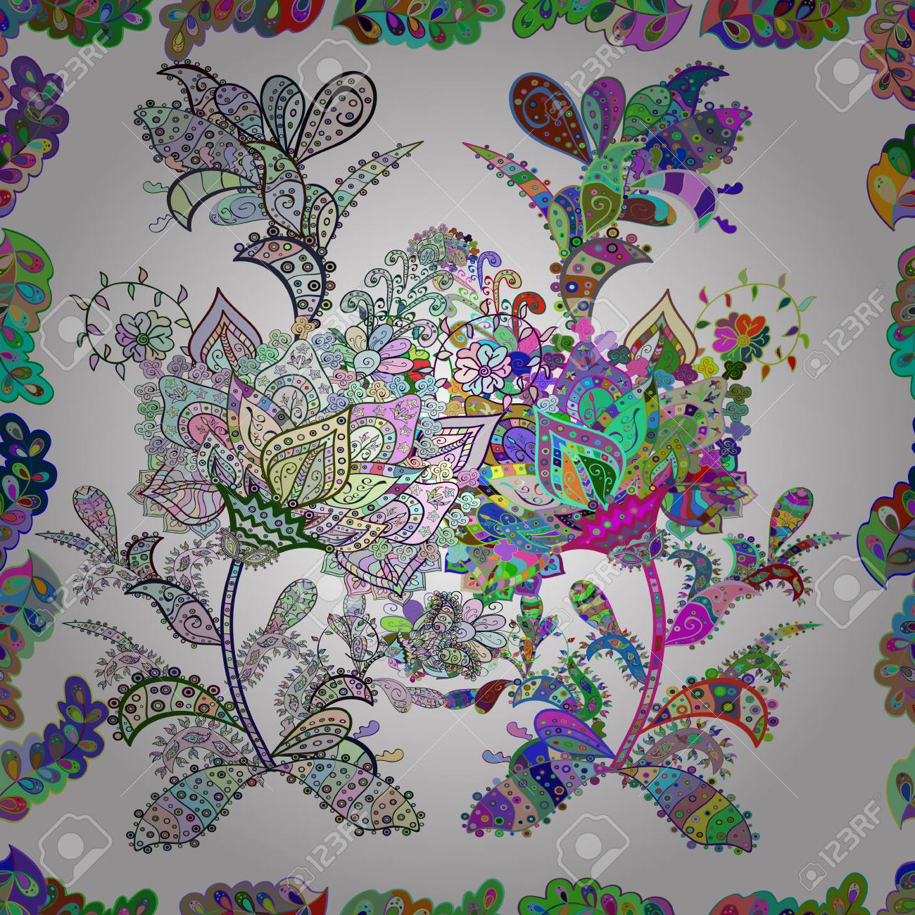 vector fashionable fabric pattern