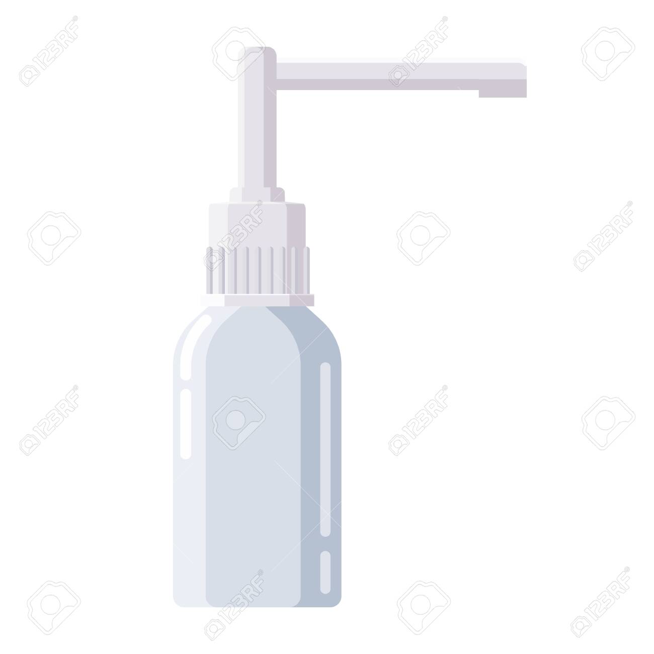 Download Pharmacy Of Plastic White Bottle Spray For Medicine Template Royalty Free Cliparts Vectors And Stock Illustration Image 150833653 PSD Mockup Templates