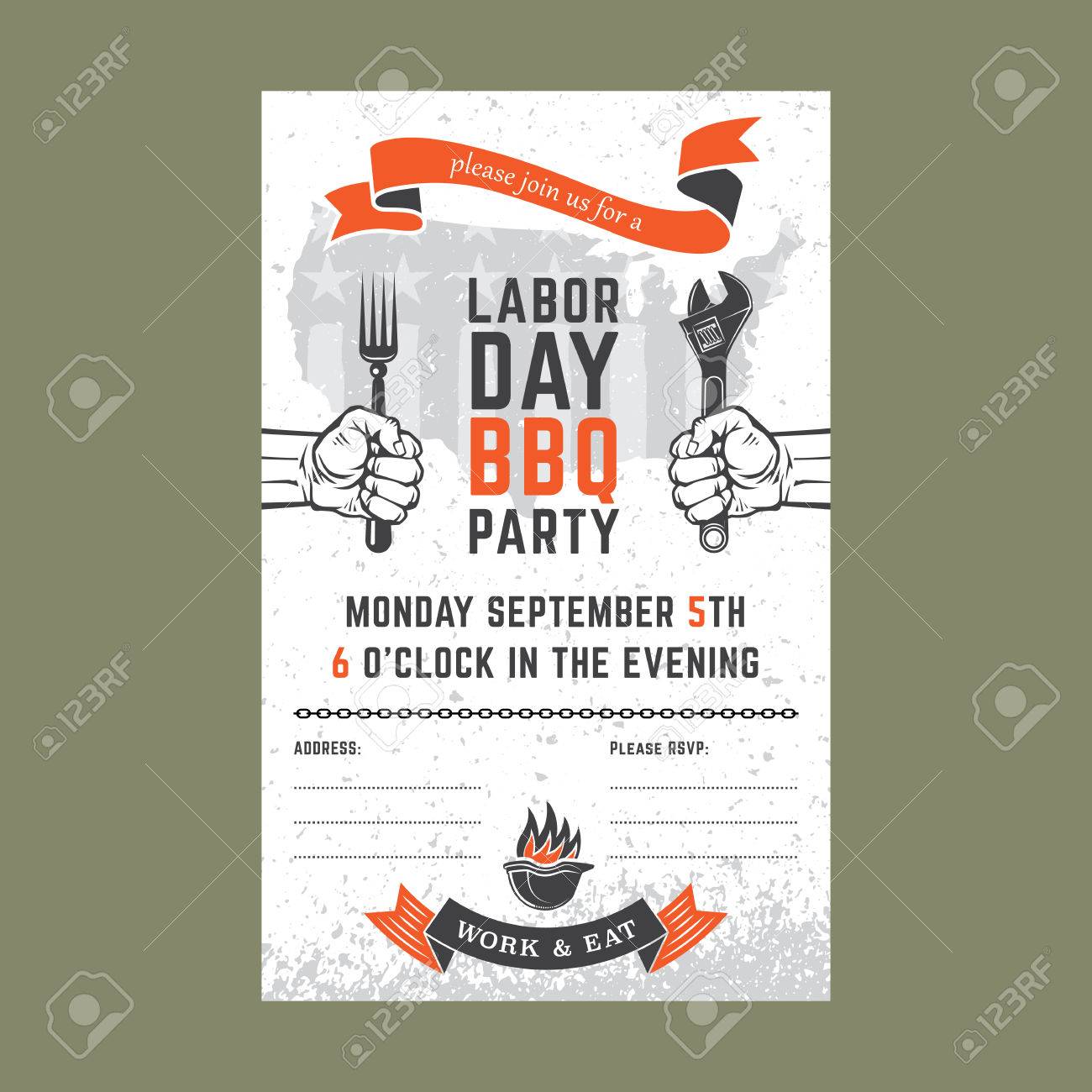 bbq flyer template