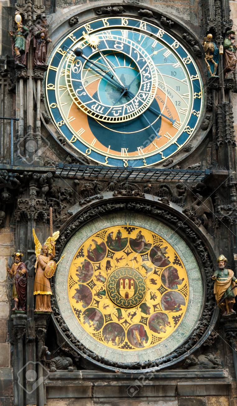 Astronomical Clock Prague Czech Republic Stock Photo Picture And Royalty Free Image Image