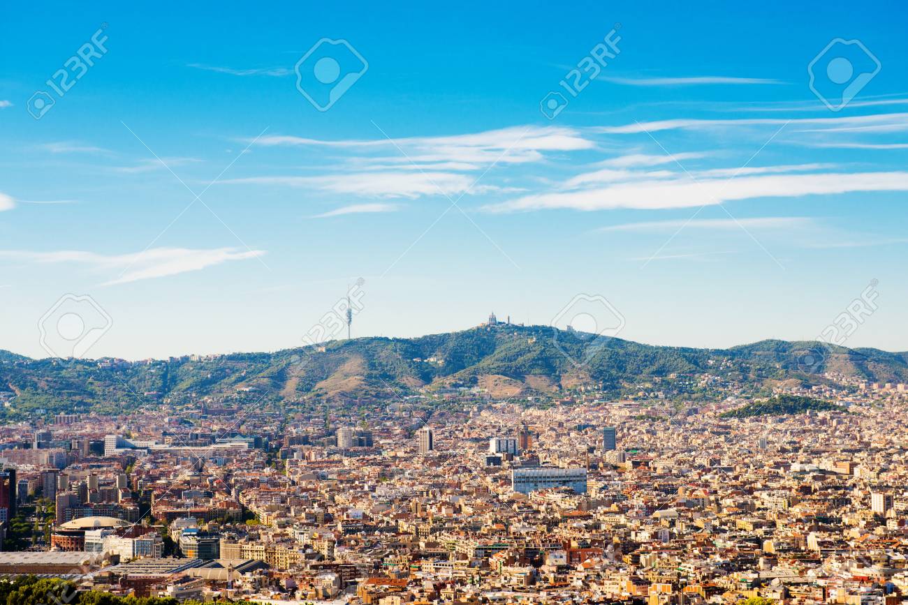 バルセロナの街並み スペイン の写真素材 画像素材 Image