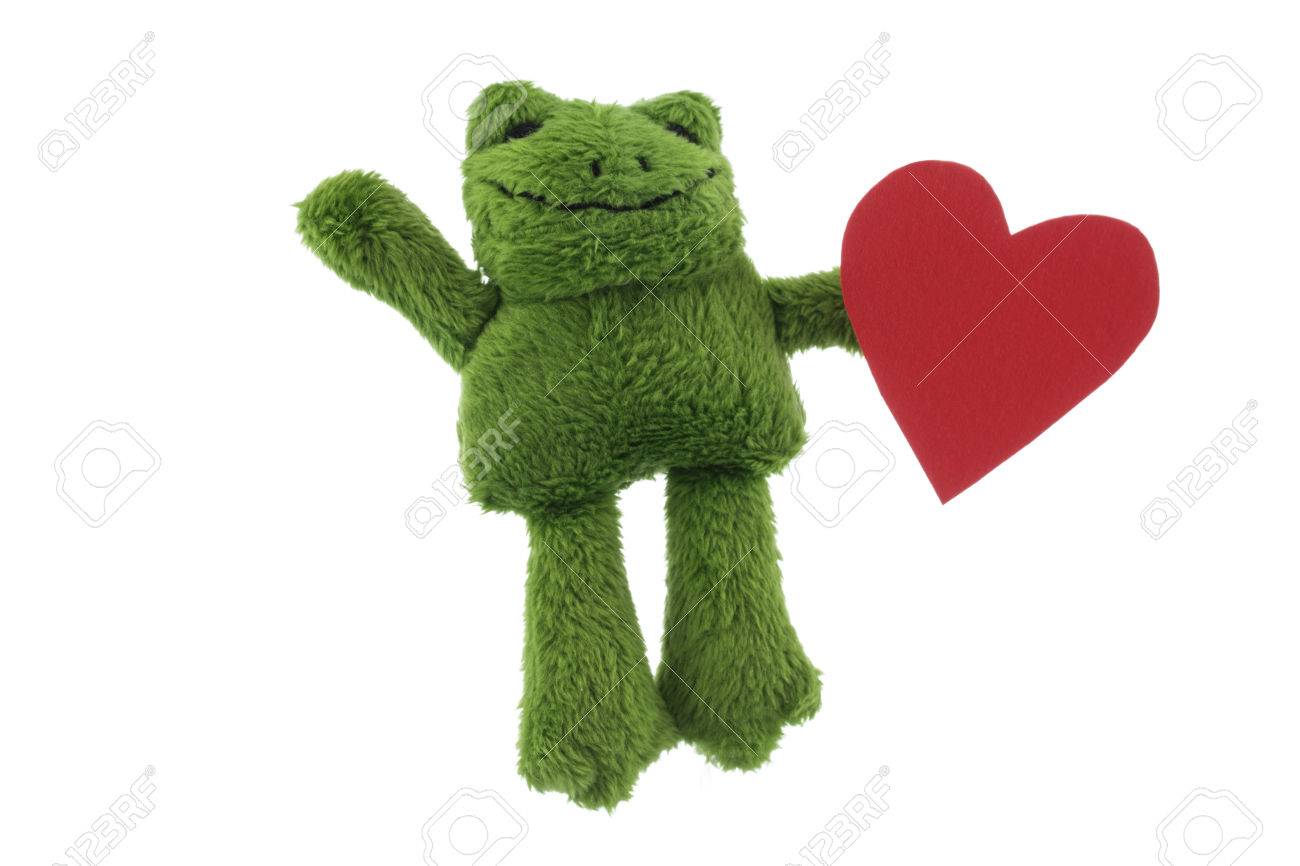 green frog teddy