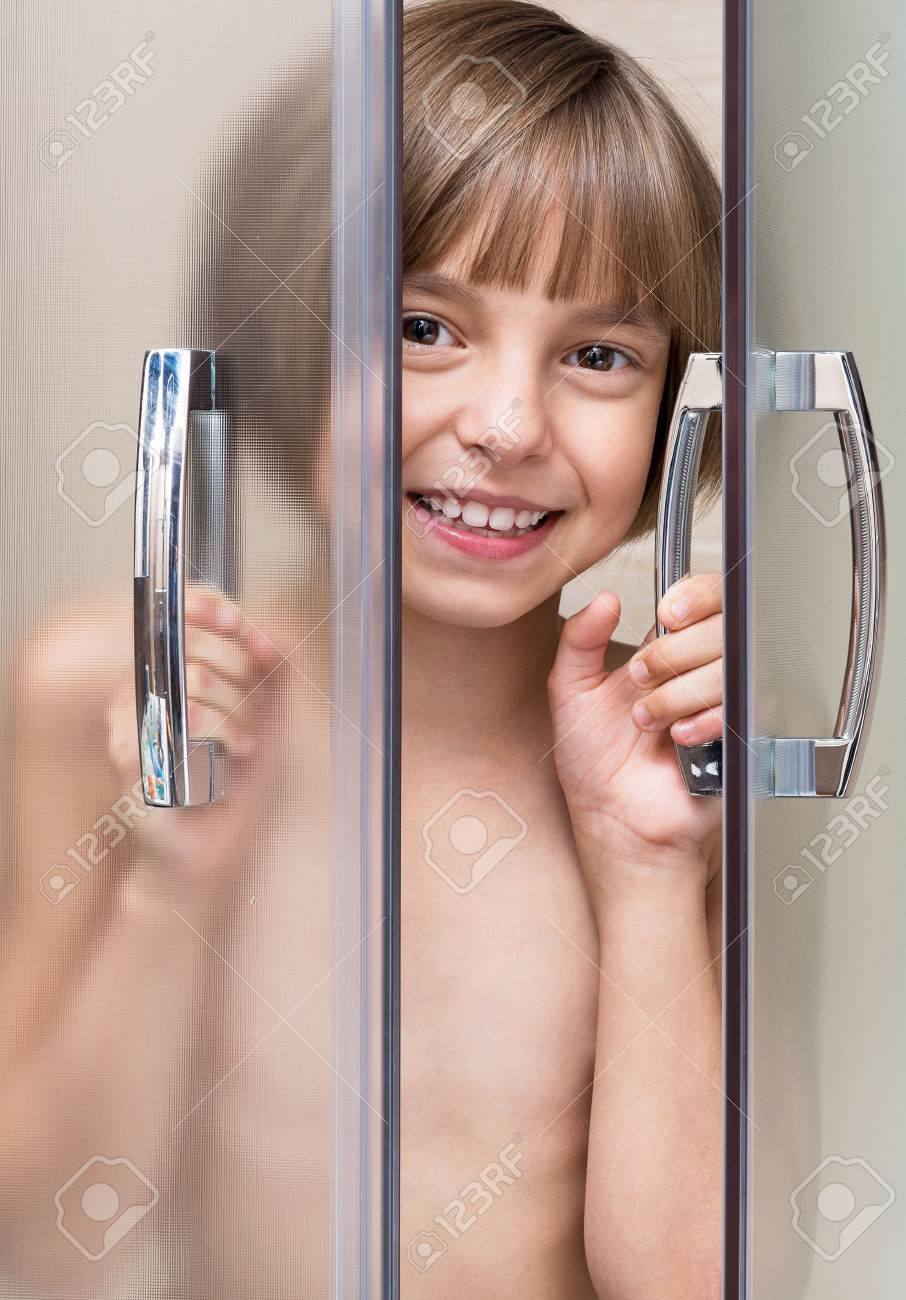 Dusche mit Mädchen