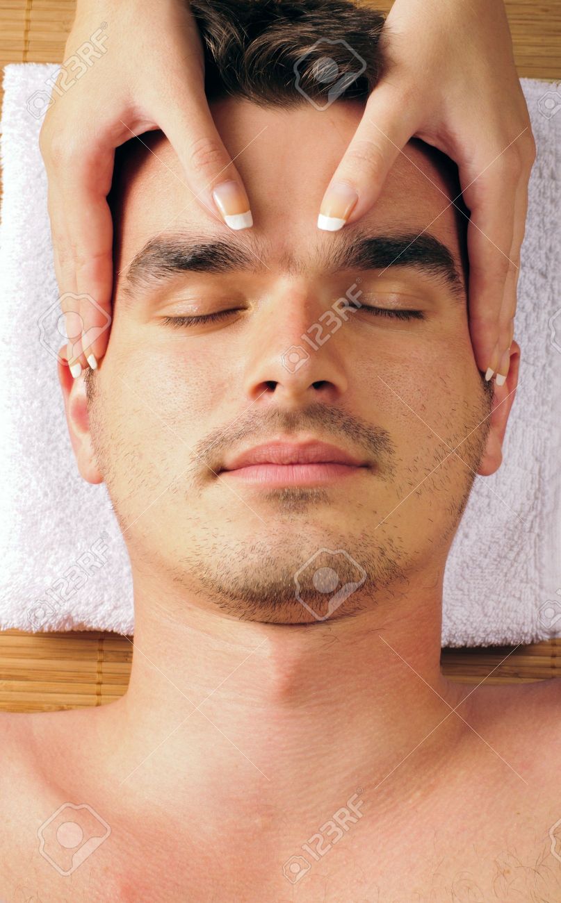 facial massage men
