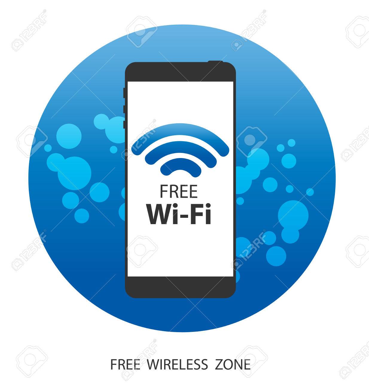 ベクトル Wifi 記号 無料の Wifiのイラスト素材 ベクタ Image