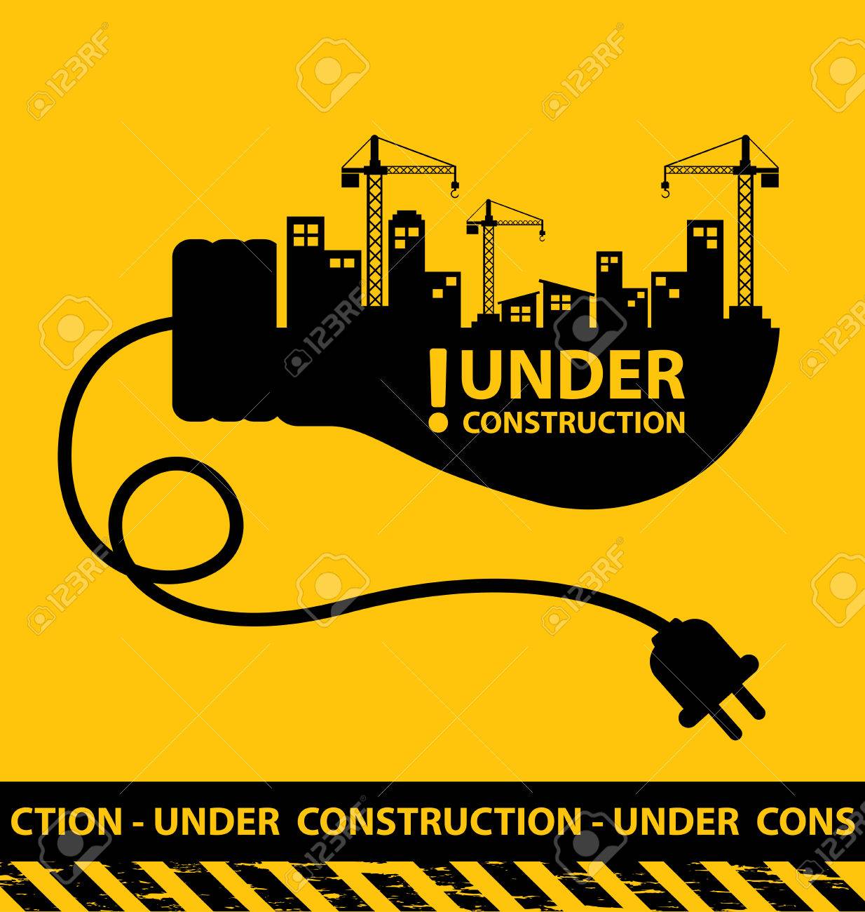 under construction background vector illustration - 45878065 under construction background vector illustration - 45878065