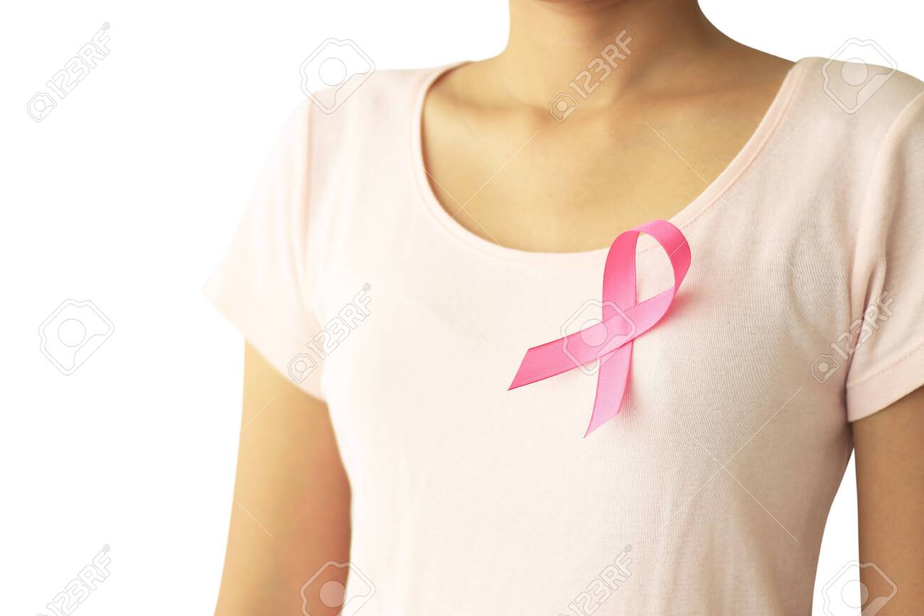 healthcare and medicine concept. Woman hand holding pink cancer awareness ribbon. - 120931897 healthcare and medicine concept. Woman hand holding pink cancer awareness ribbon. - 120931897