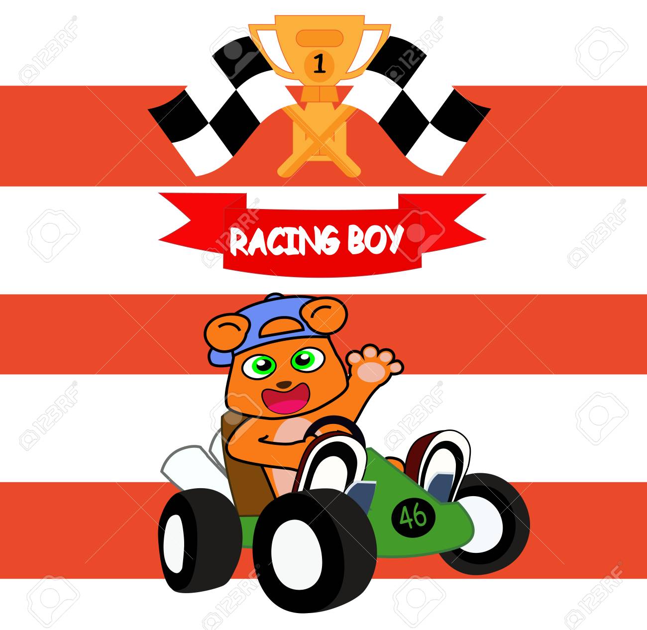 Racing Boy Hd Wallpaper