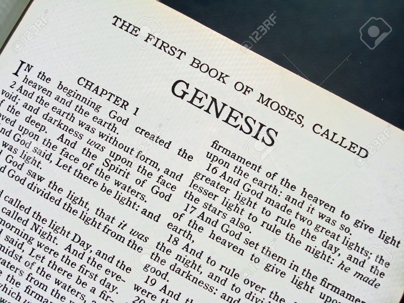 bible the book of genesis stock photo picture and royalty free