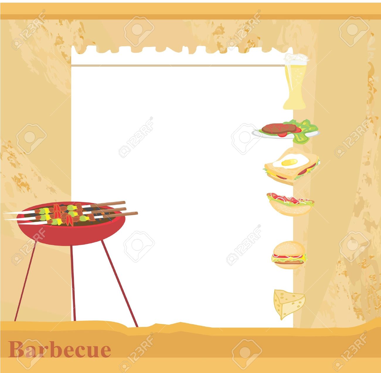 barbecue party invitation royalty free cliparts vectors and stock invitation for barbecue party