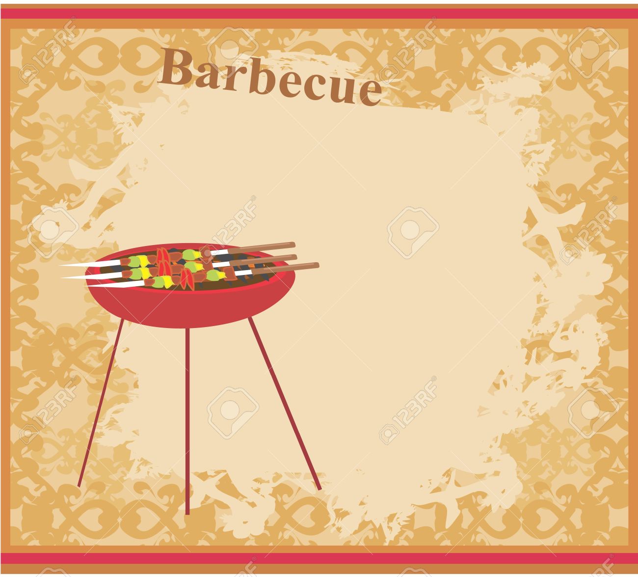 barbecue party invitation