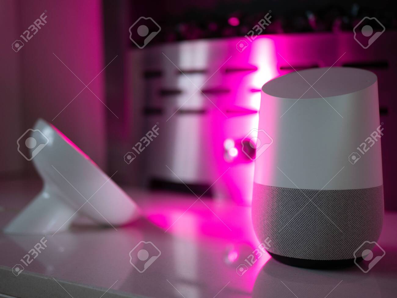 light pink speaker