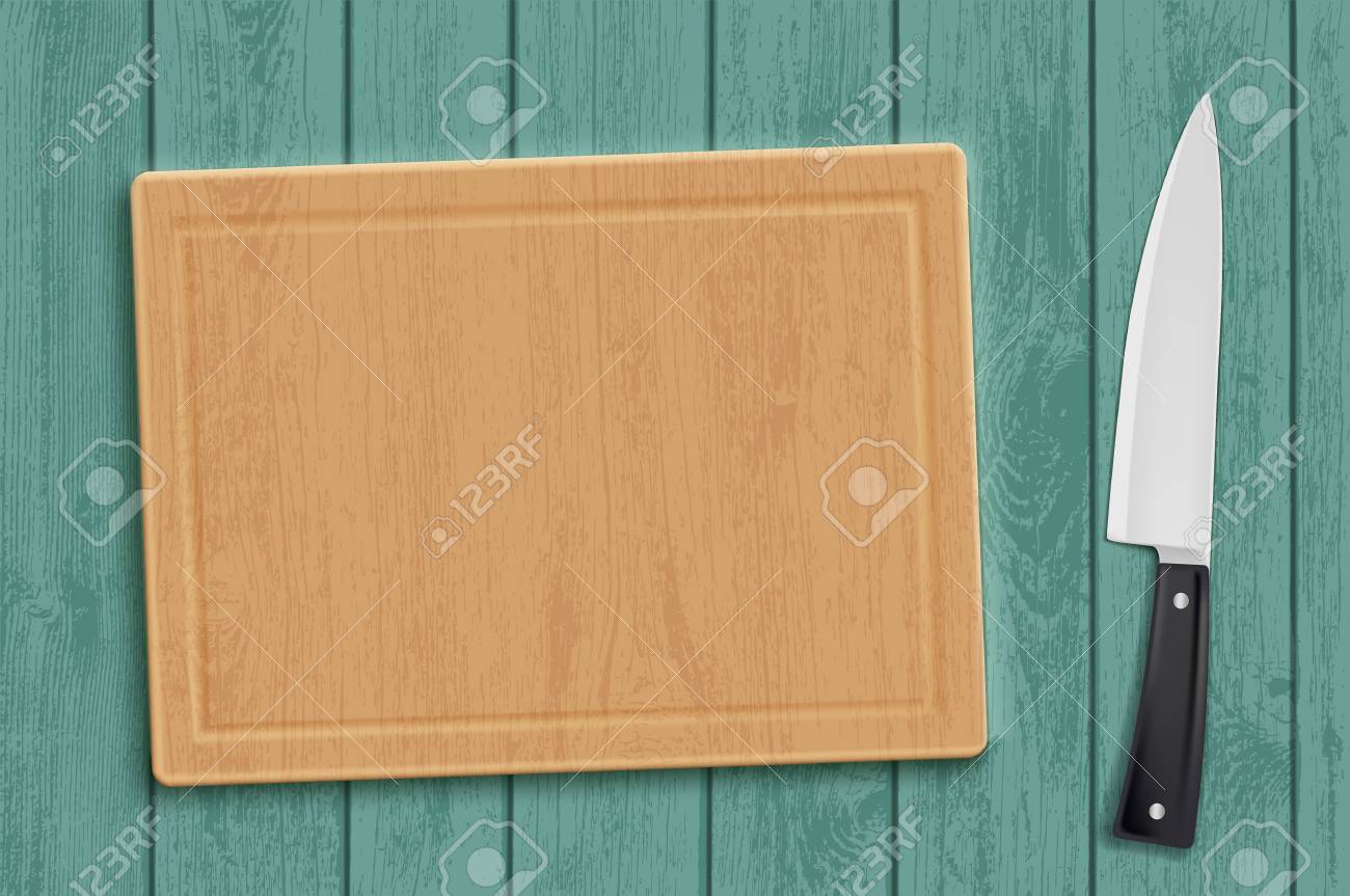 wooden kitchen cutting board
