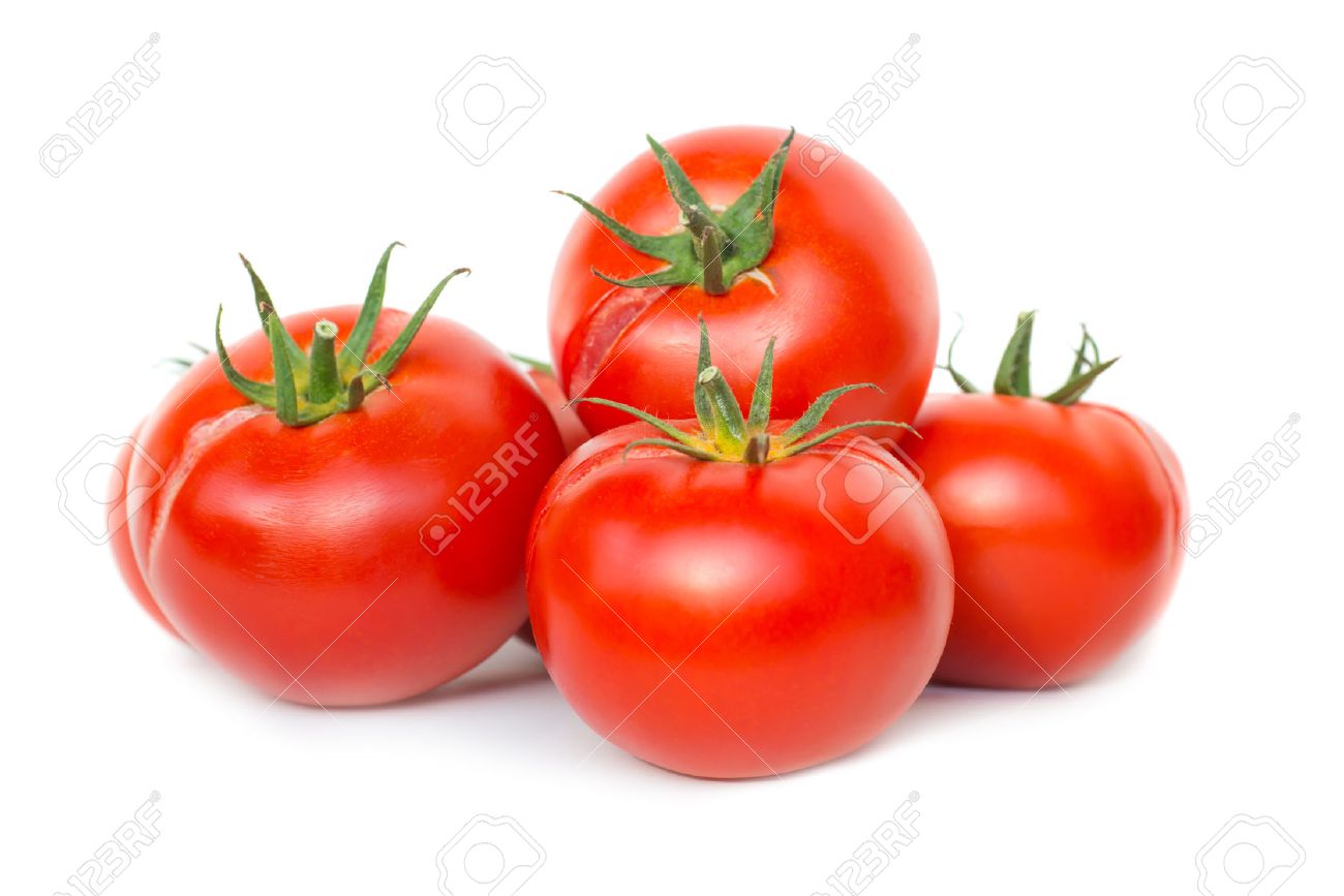 Group of red fresh ripe tomatoes isolated on white background - 47154361 Group of red fresh ripe tomatoes isolated on white background - 47154361