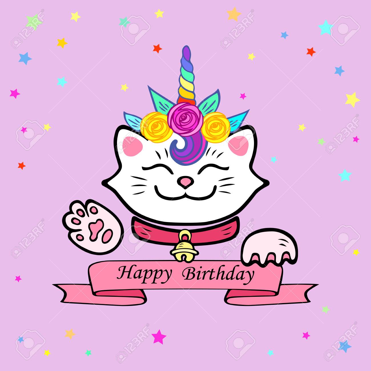 8x12 FT Unicorn Cat Vinyl Photography Backdrop,Pink Maneki Neko Symbol of Happiness Luck Success Love Culture Cartoon Background for Photo Backdrop Baby Newborn Photo Studio Props 8x12 FT Unicorn Cat Vinyl Photography Backdrop,Pink Maneki Neko Symbol of Happiness Luck Success Love Culture Cartoon Background for Photo Backdrop Baby Newborn Photo Studio Props