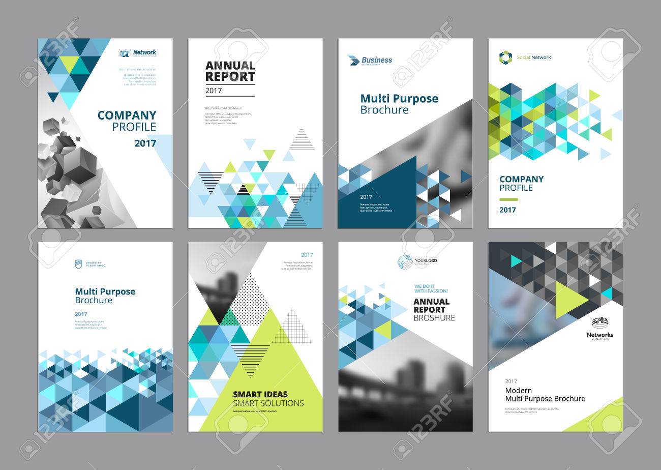set of modern business