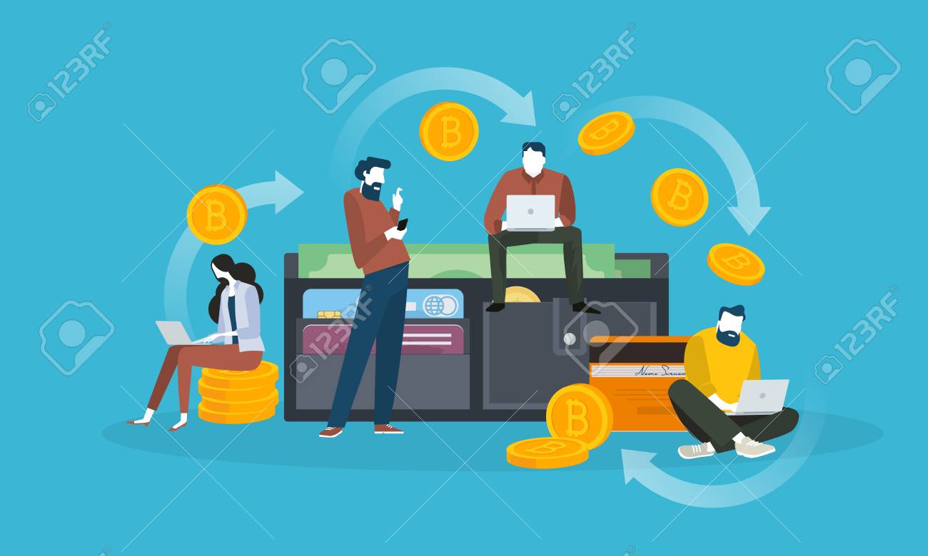 Cryptocurrency wallet. Flat design style web banner of blockchain technology, bitcoin, altcoins, cryptocurrency mining, finance, digital money market, cryptocoin wallet, crypto exchange. - 95857247 Cryptocurrency wallet. Flat design style web banner of blockchain technology, bitcoin, altcoins, cryptocurrency mining, finance, digital money market, cryptocoin wallet, crypto exchange. - 95857247