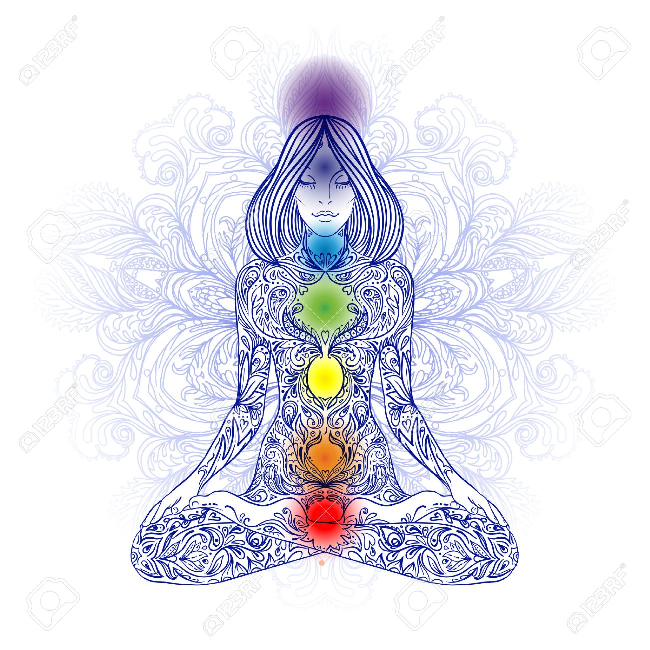Lotus Pose Chakra Lotus Pose Chakra