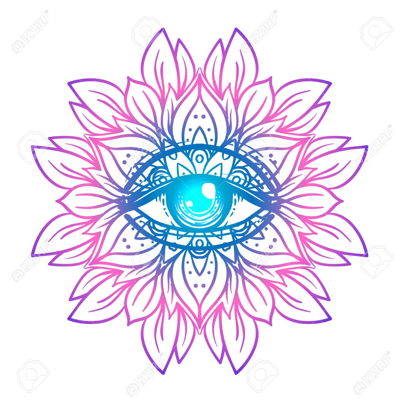 sacred geometry symbol with