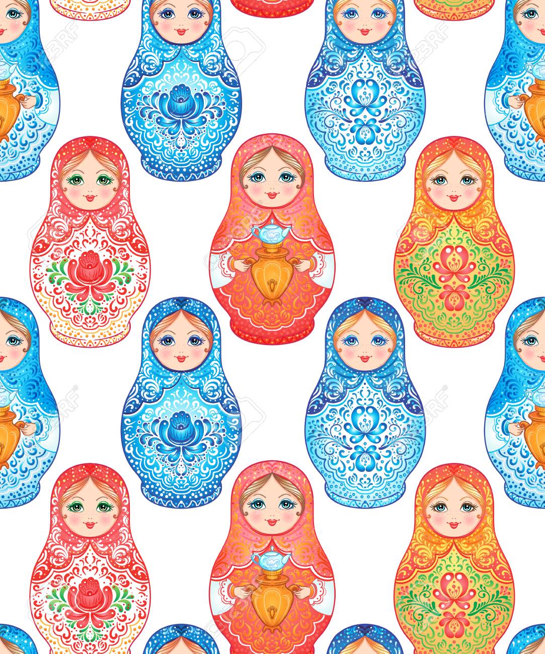 matryoshka painting