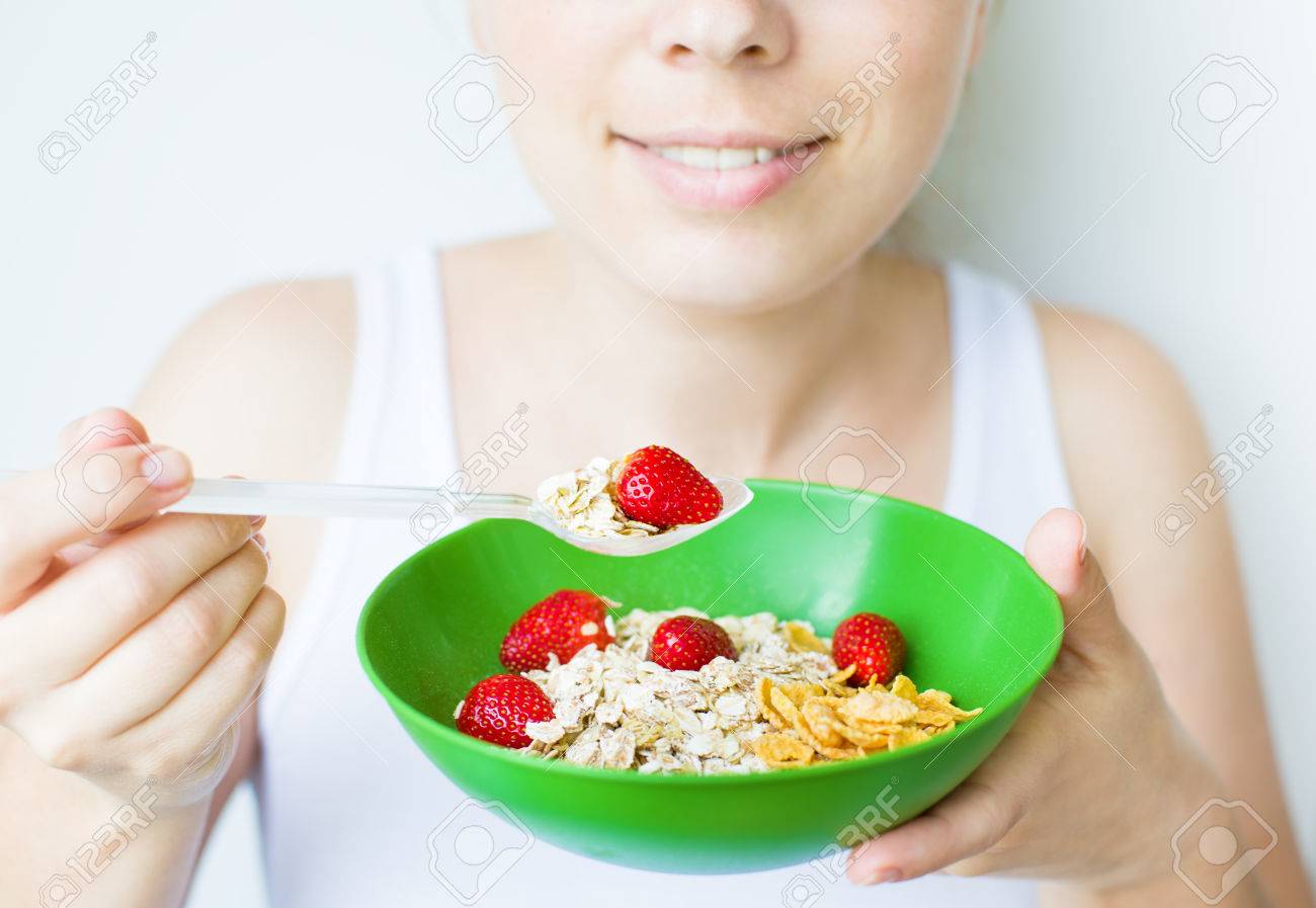 woman eating healthy - 42504864 woman eating healthy - 42504864