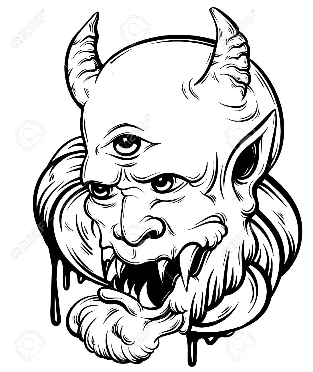 Plantilla De Diablo