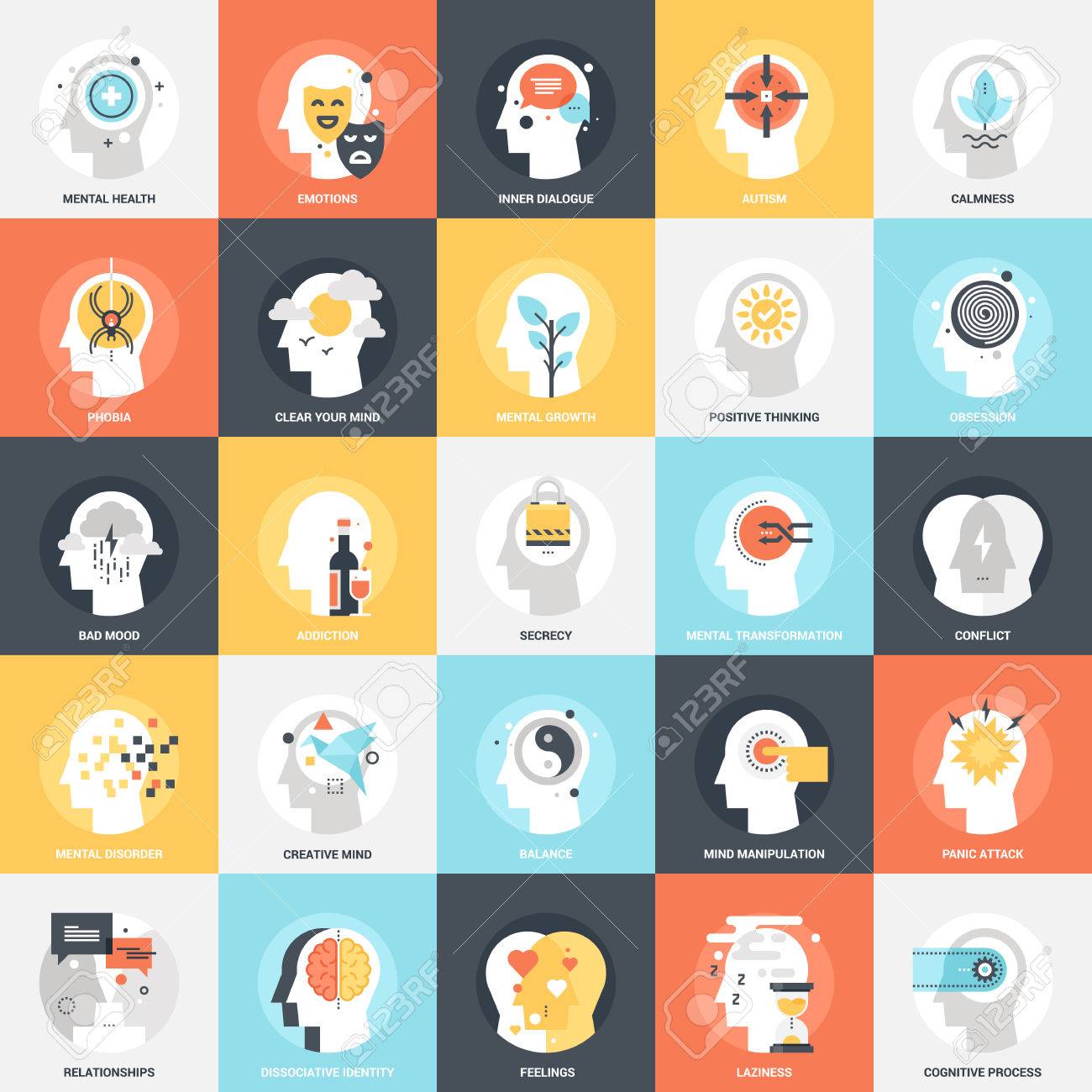 Modern flat vector illustration of human psychology icon design concept. Icon for mobile and web graphics. Flat symbol, logo creative concept. Simple and clean flat pictogram - 68977836 Modern flat vector illustration of human psychology icon design concept. Icon for mobile and web graphics. Flat symbol, logo creative concept. Simple and clean flat pictogram - 68977836