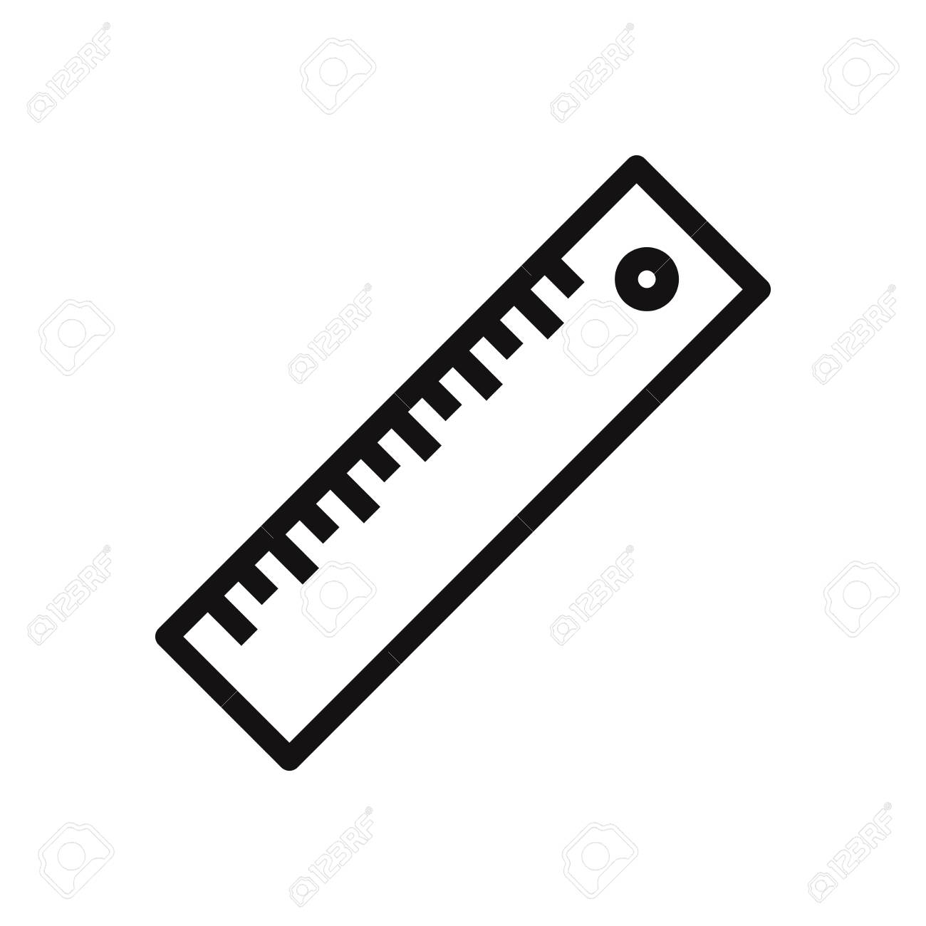 Ruler Vector Icon Royalty Free SVG, Cliparts, Vectors, and Stock  Illustration. Image 114363322.