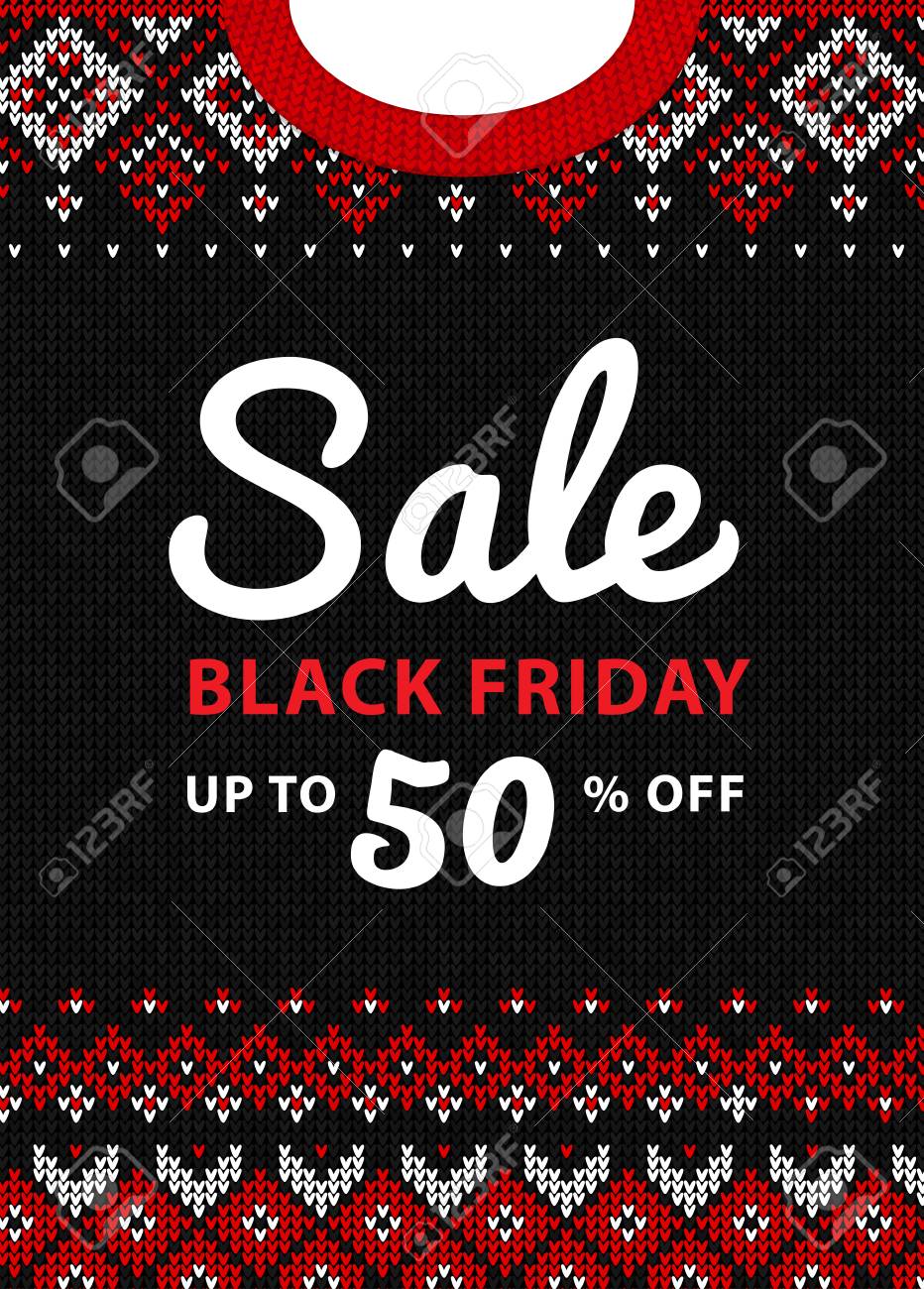 black friday sale inscription design template black friday banner