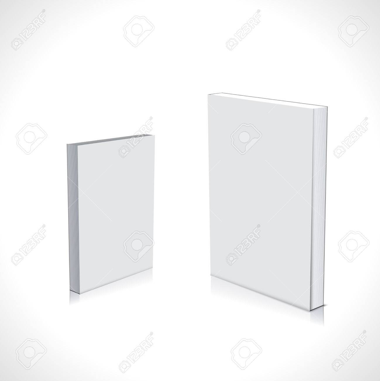 本の表紙のテンプレート 空白の分離デザイン テンプレートのイラスト素材 ベクタ Image