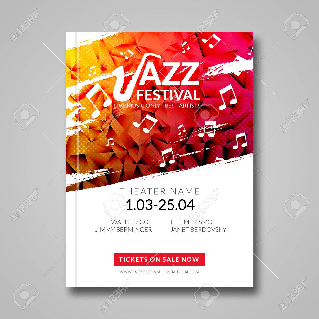 music flyers templates free