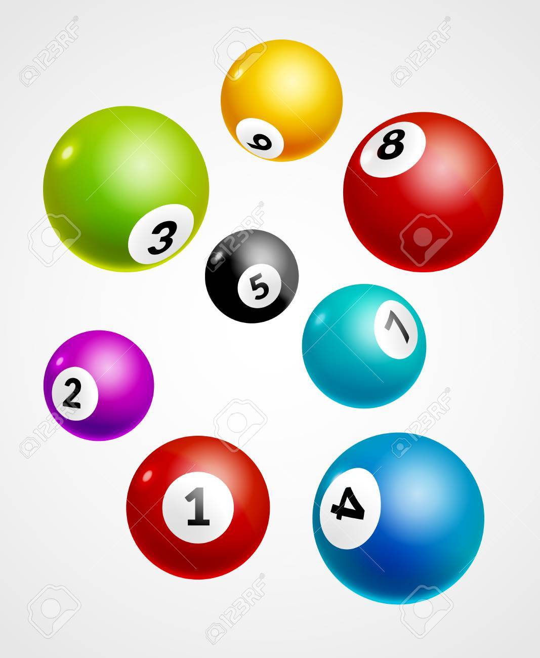 Bingo Lottery Balls Numbers Background. Lottery Game Balls. Lotto Winner. Royalty Free Cliparts, Vectors, And Stock Illustration. Image 68591328.
