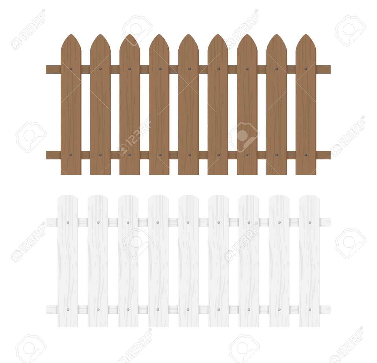High wood fence icon, cartoon style 14224534 Vector Art at Vecteezy, image size:1300x1253