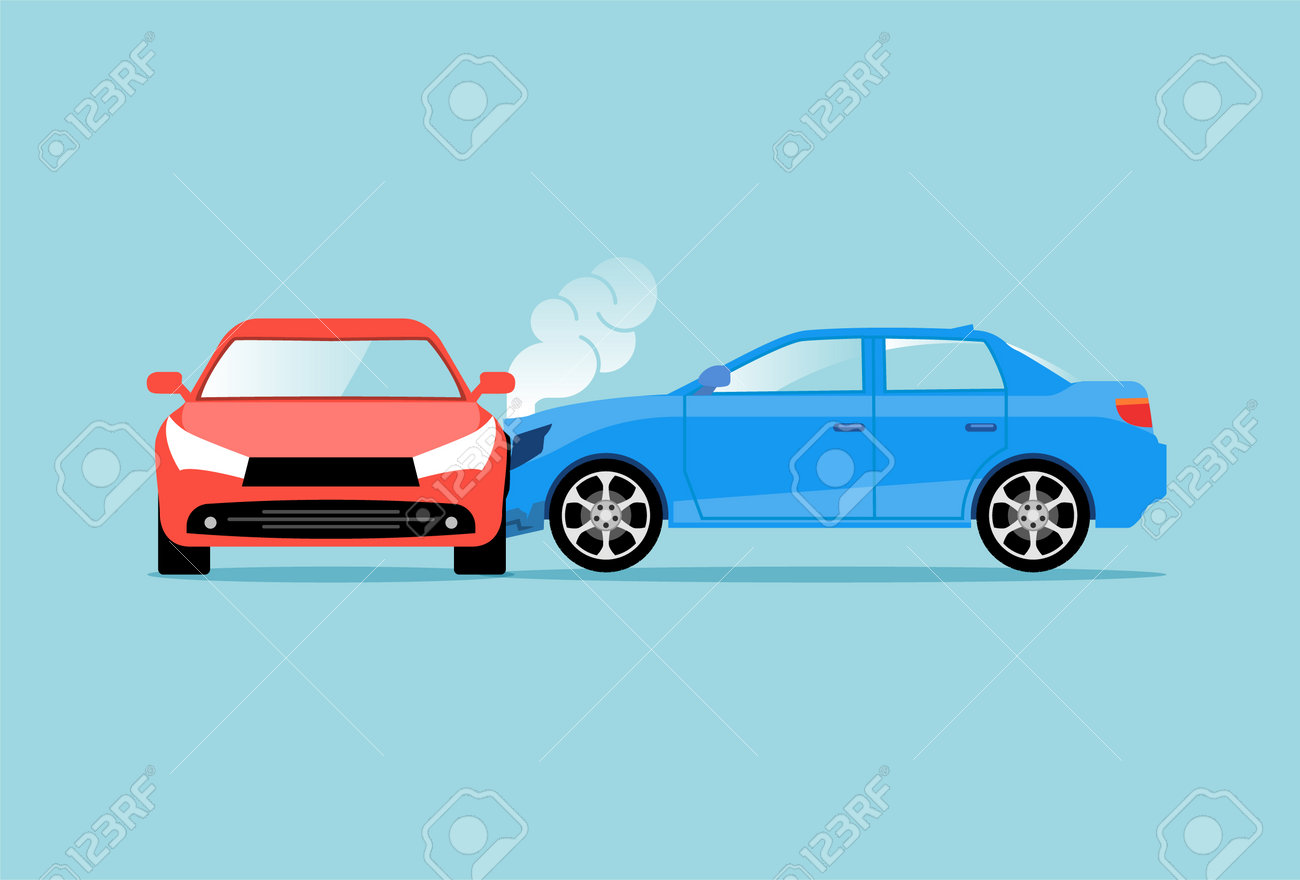 Car Accident Speed Crash Vector Top View Cartoon Icon Car Crash Concept Illustration Royalty Free Cliparts Vectors And Stock Illustration Image 161385230