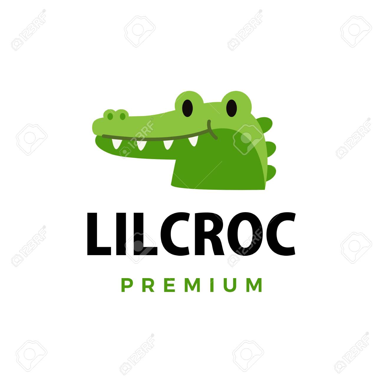 logo crocodile