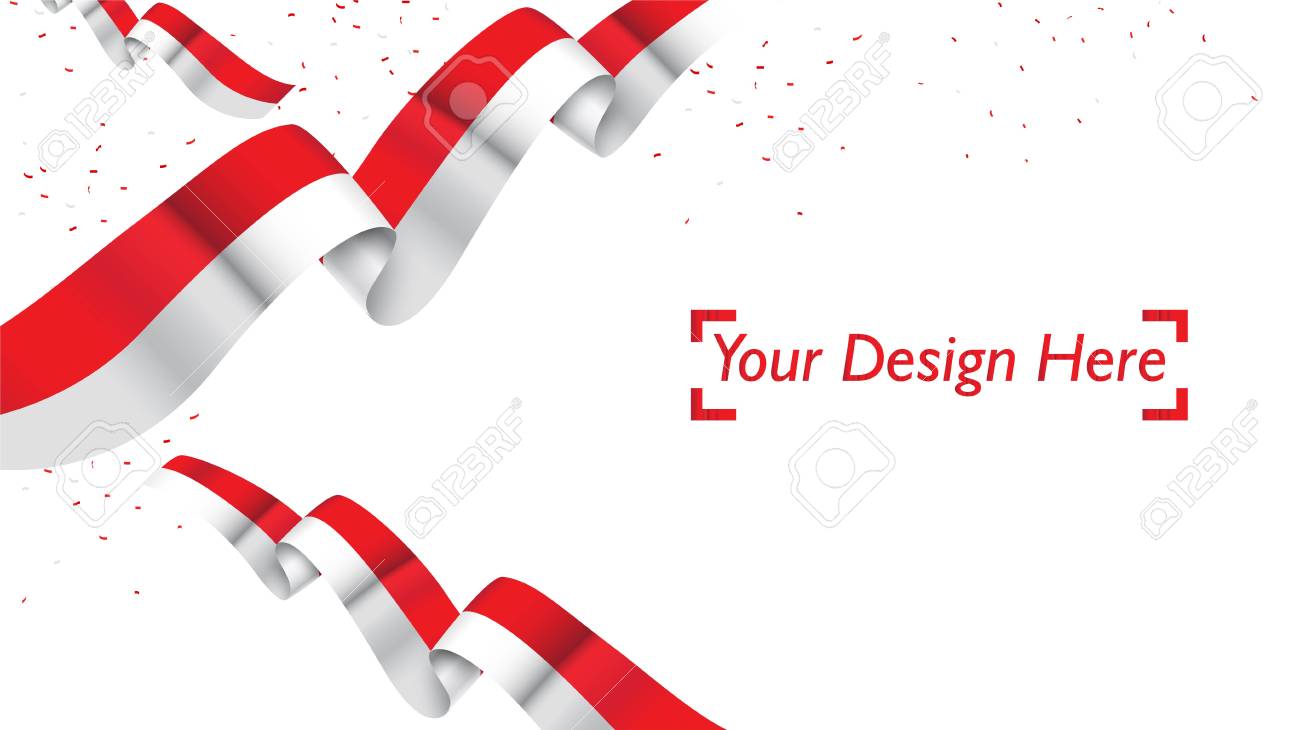 Indonesian Patriotic Background Template With Empty Space For.. Royalty Free Cliparts, Vectors, And Stock Illustration. Image 120645119.