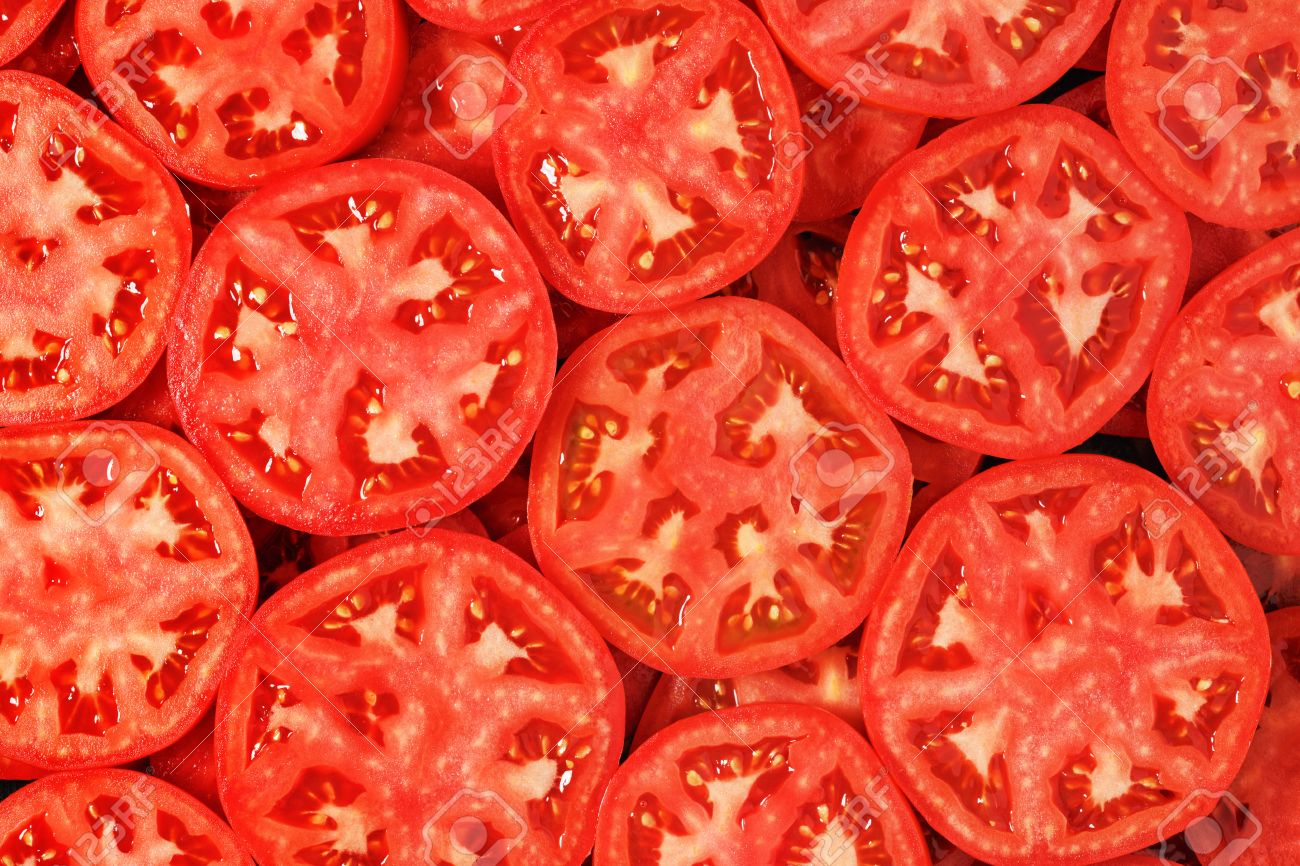 sliced tomatoes background stock photo picture and royalty free